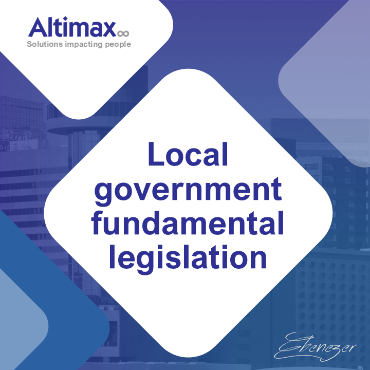Local government fundamental legislation - 2025